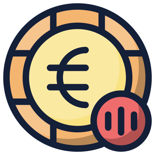 euro icono gratis