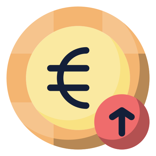 euro icono gratis