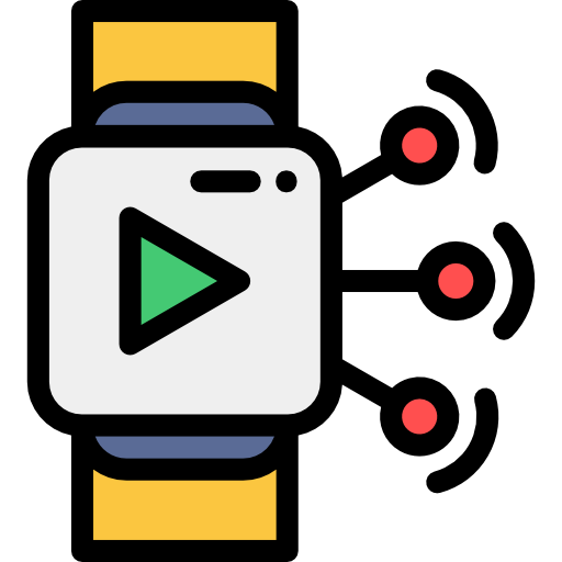 reloj inteligente icono gratis