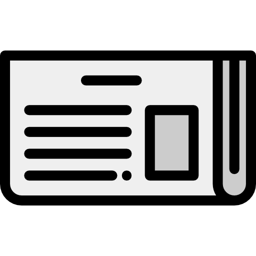 periódico icono gratis