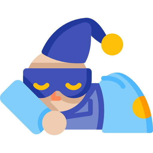 dormido icono gratis