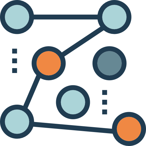 diagrama de flujo icono gratis