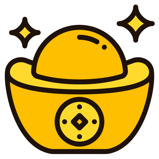 lingote de ouro grátis ícone