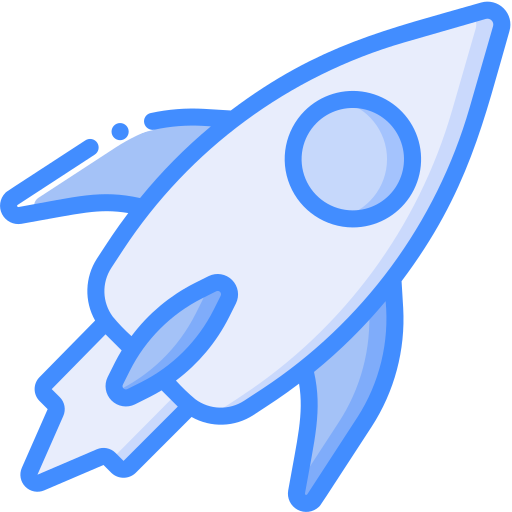 Rocket Basic Miscellany Blue icon