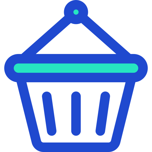 cesta de compras grátis ícone