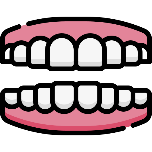 Denture Generic Outline Color icon