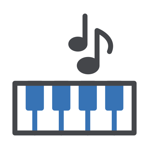 piano icono gratis