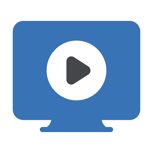 reproductor de video icono gratis