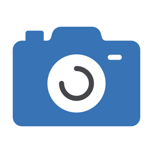 Camera Generic Blue icon