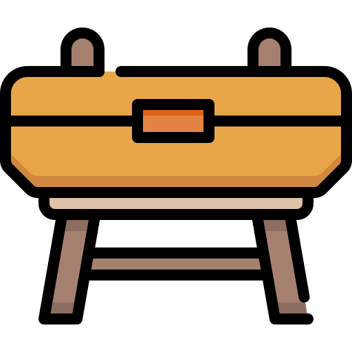 potro de madera icono gratis