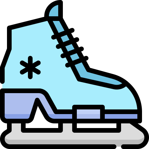 patinaje sobre hielo icono gratis