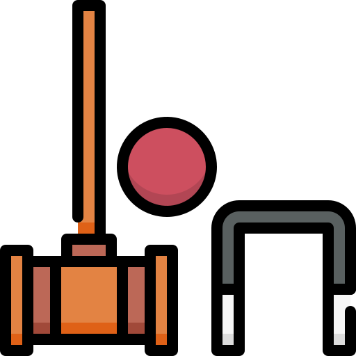 juego de croquet icono gratis