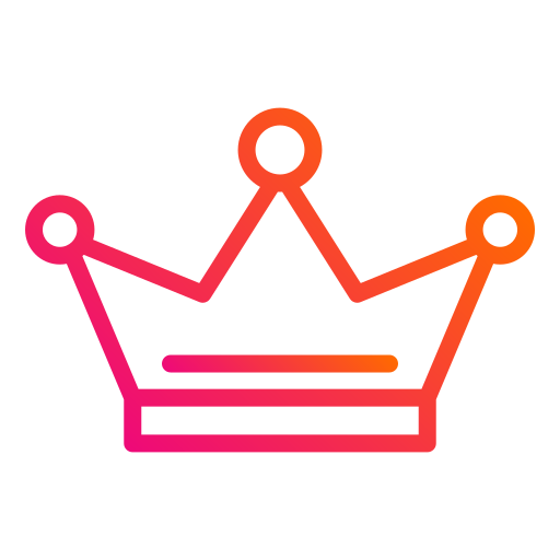 Crown Generic Gradient icon