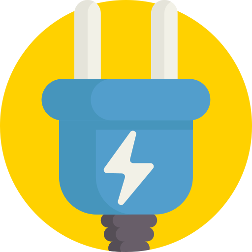 enchufe icono gratis