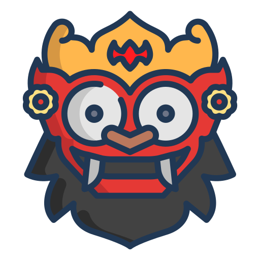 máscara de barong icono gratis