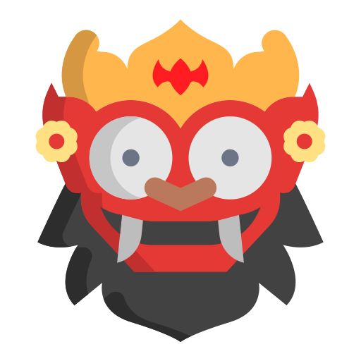 máscara de barong icono gratis