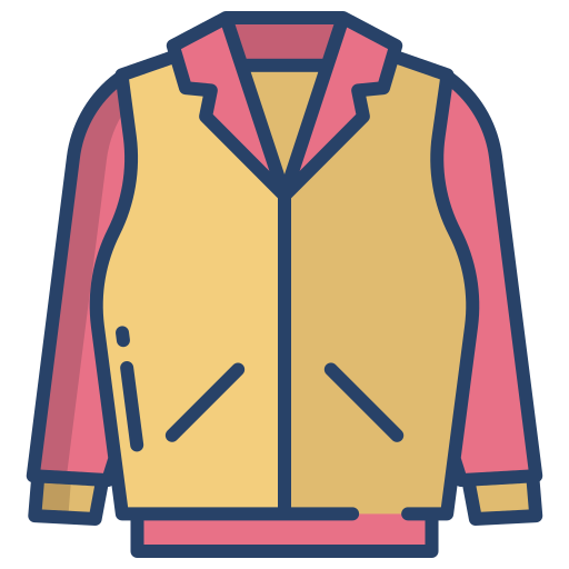 Leather jacket Icongeek26 Linear Colour icon