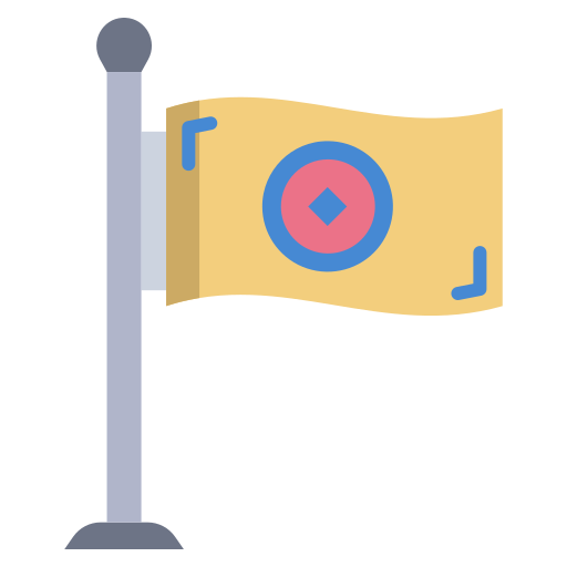 Flag free icon Flag free icon