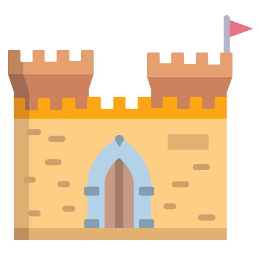 castillo icono gratis