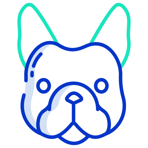 buldog icono gratis