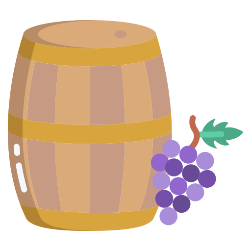 Wine barrel Icongeek26 Flat icon