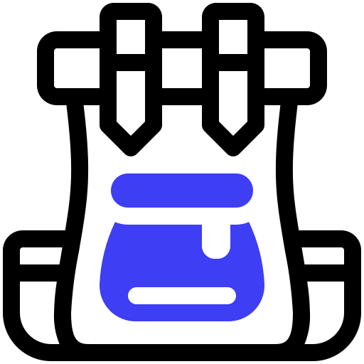 Backpack free icon