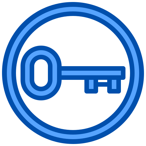 Door key free icon
