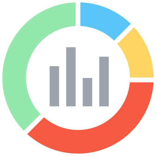 gráfico de barras icono gratis