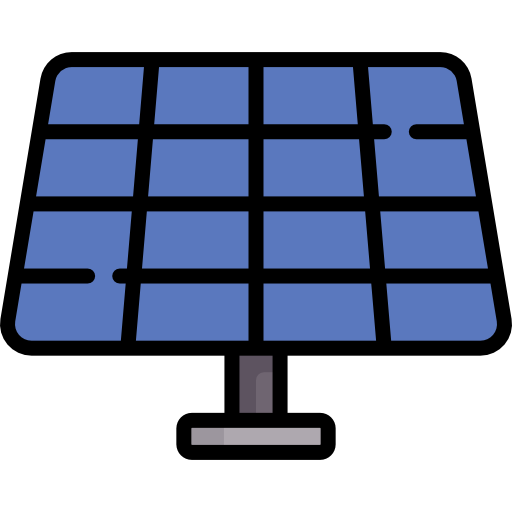 panel solar icono gratis