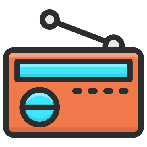 Radio antenna Generic Outline Color icon