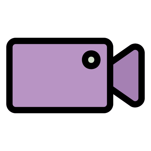 grabadora de vídeo icono gratis