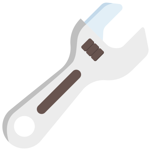 llave inglesa icono gratis