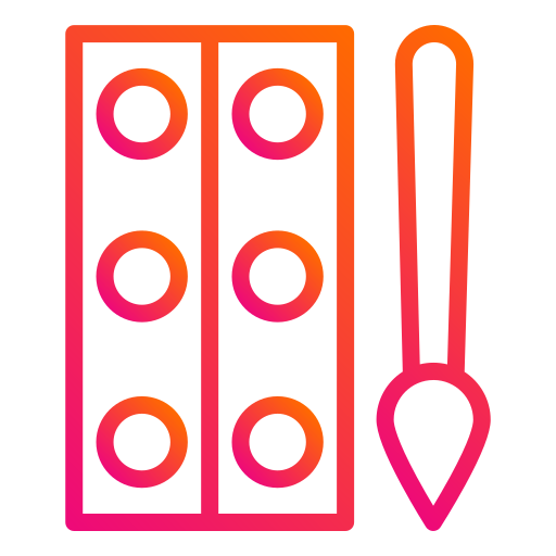 Акварель бесплатно иконка Акварель бесплатно иконка