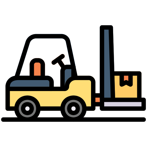 Forklift Generic Outline Color icon