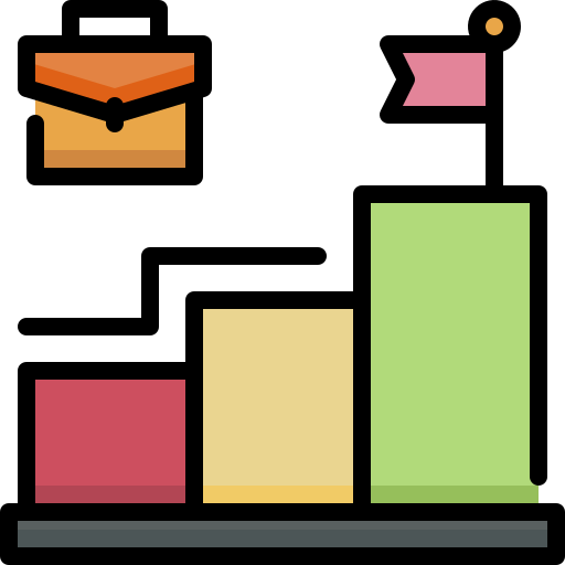 carrera profesional icono gratis