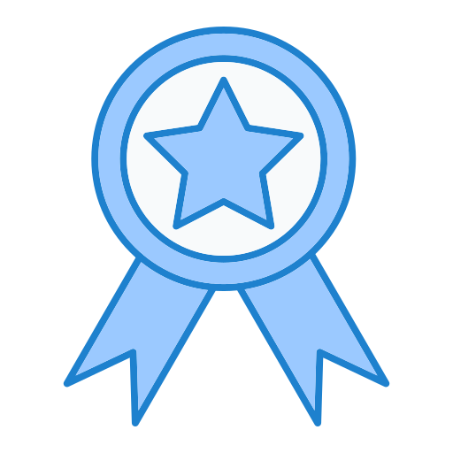 Award Generic Blue icon