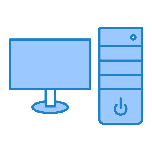 Computer Generic Blue icon