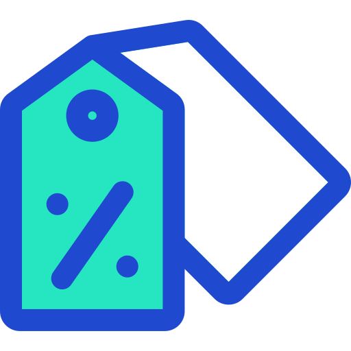 Étiquette de prix Icône gratuit