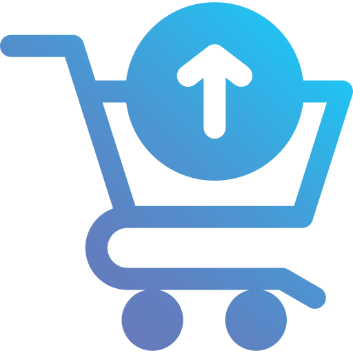 Remove cart Generic Flat Gradient icon