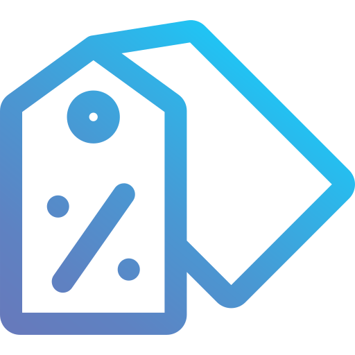 Étiquette de prix Icône gratuit