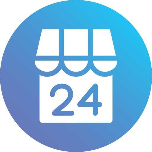 24 hours free icon
