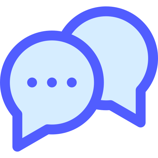 Message Generic Blue icon