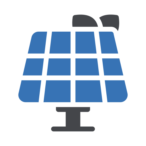 energía solar icono gratis