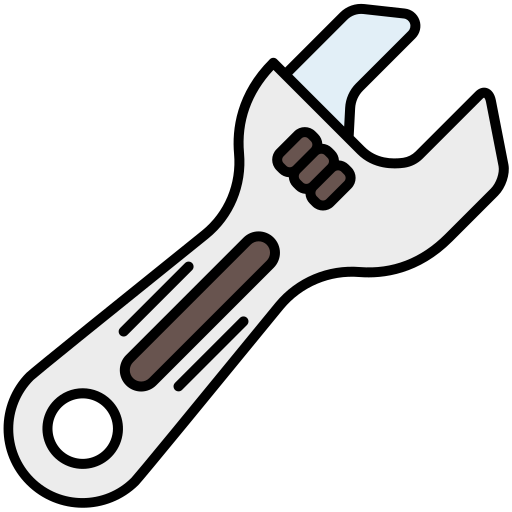 llave inglesa icono gratis