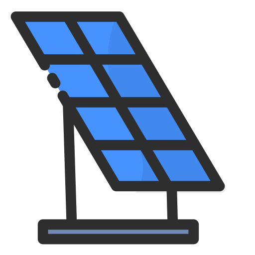 panel solar icono gratis