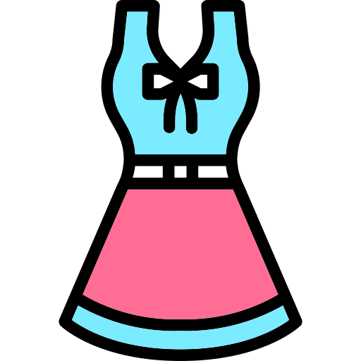 Dress Generic Outline Color icon