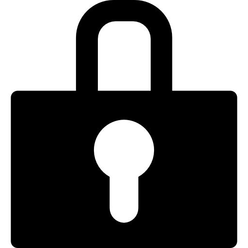 Padlock free icon Padlock free icon