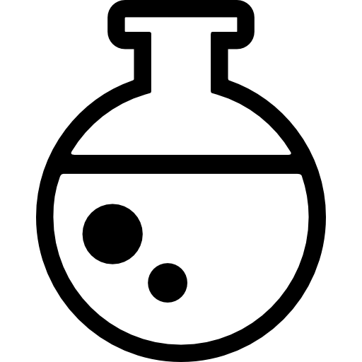 Round test tube free icon