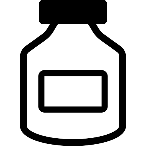 Pill bottle free icon