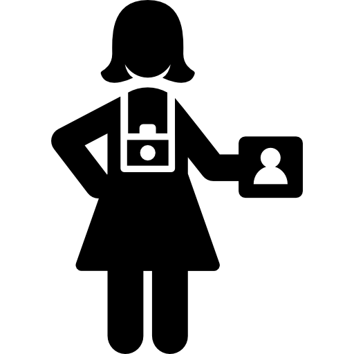 fotógrafa icono gratis